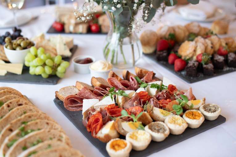 Grazing Board wedding breakfast at The Park Hotel