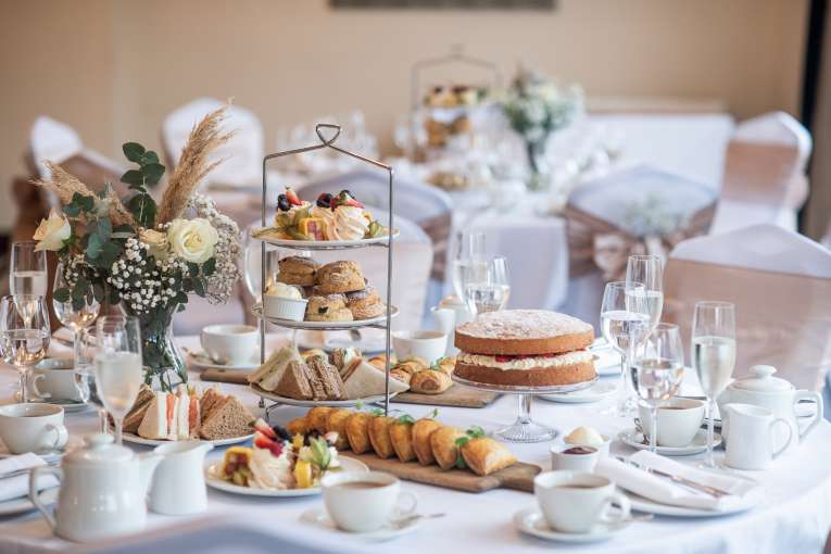 Vintage Afternoon Tea wedding breakfast
