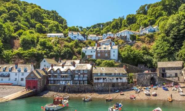 Clovelly Harbour and Seafront North Devon