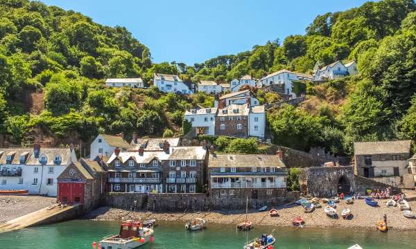 Clovelly harbour