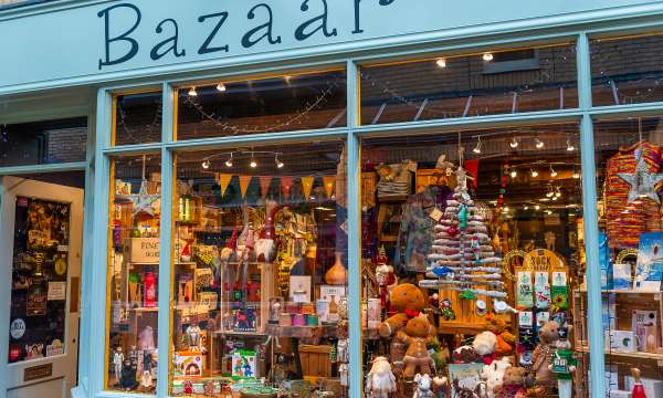 Christmas Shops Display in Barnstaple