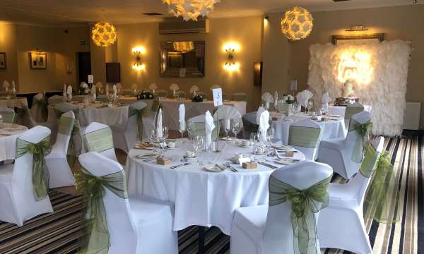 Park suite dressed ready for a wedding