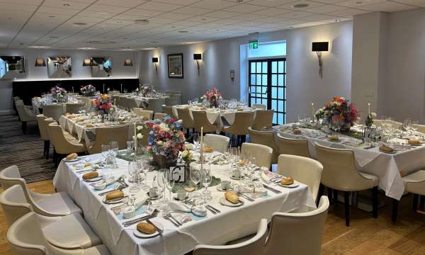 Season's Brasserie dressed for a wedding