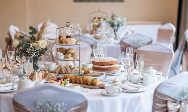 Vintage Afternoon Tea wedding breakfast