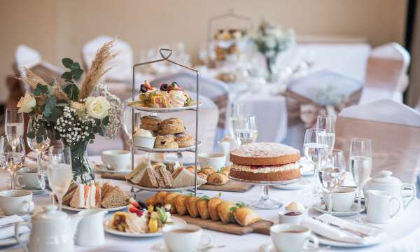 Vintage Afternoon Tea wedding breakfast
