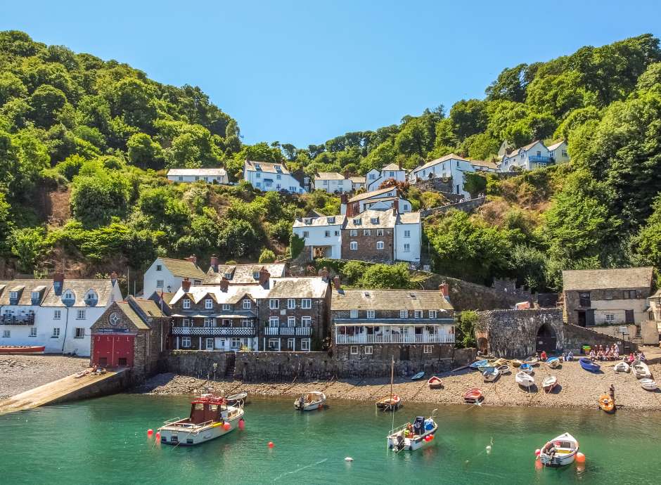 Clovelly harbour