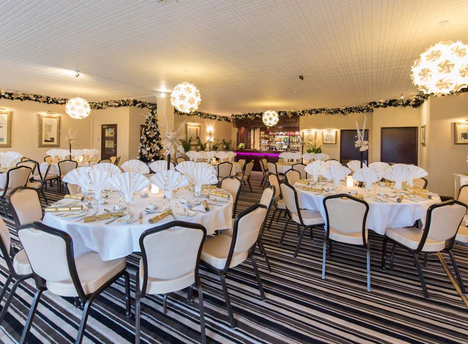 Park Suite Decorated for Christmas