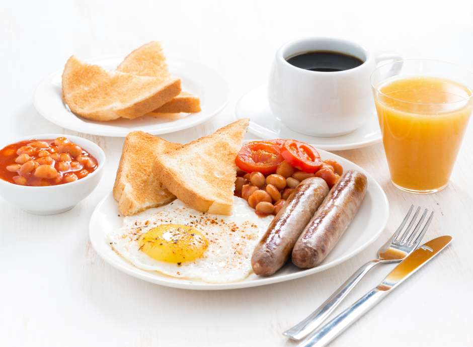 Full English Breakfast at Park Hotel 