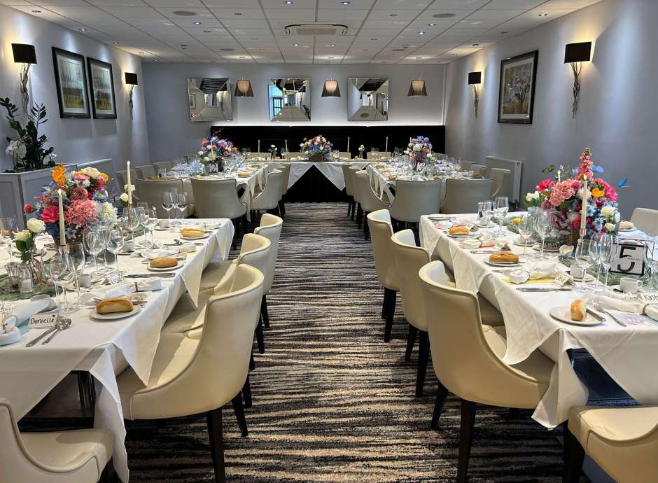 Season's Brasserie dressed for a wedding