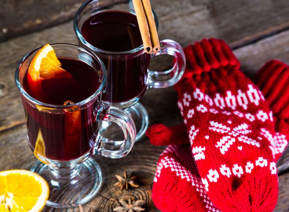 Gloves and mulled wine