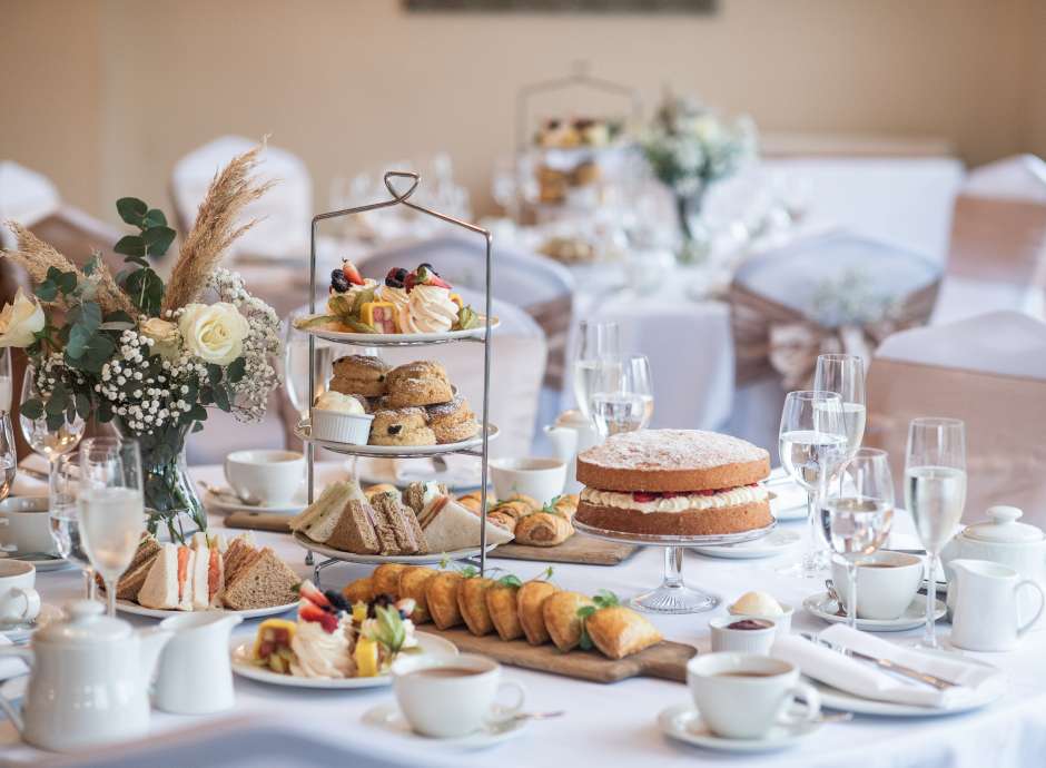 Vintage Afternoon Tea wedding breakfast