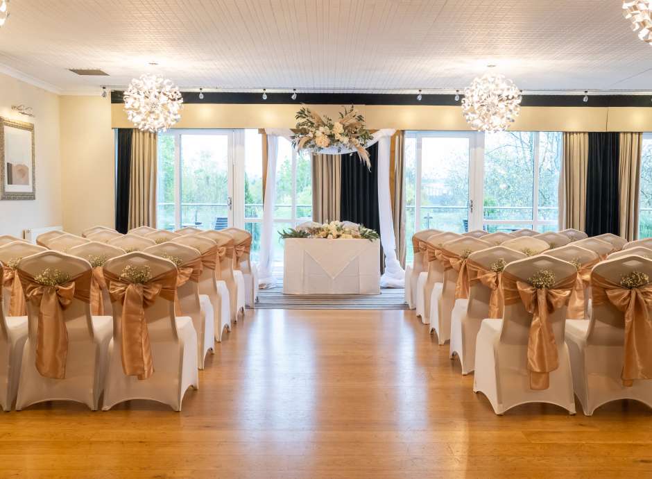 Wedding decor at The Park Hotel