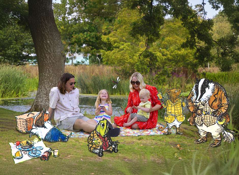 Wind in The Willows adventure at RHS Garden Rosemoor