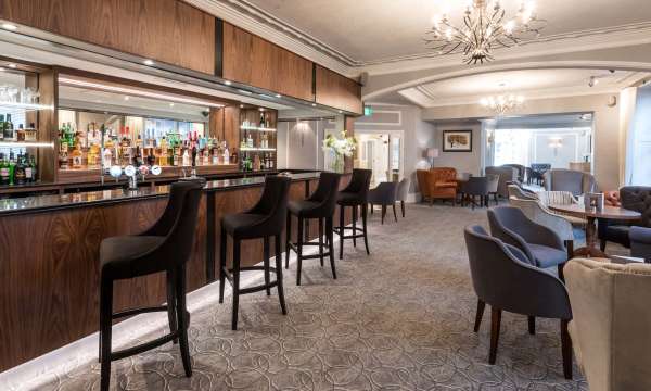 The RF Lounge & Bar at the Royal & Fortescue Hotel in Barnstaple