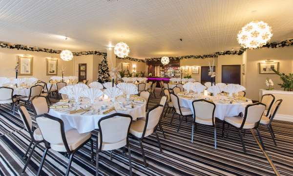 Park Suite Decorated for Christmas