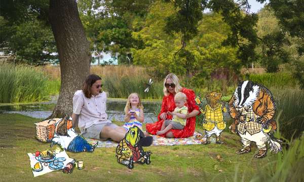 Wind in The Willows adventure at RHS Garden Rosemoor
