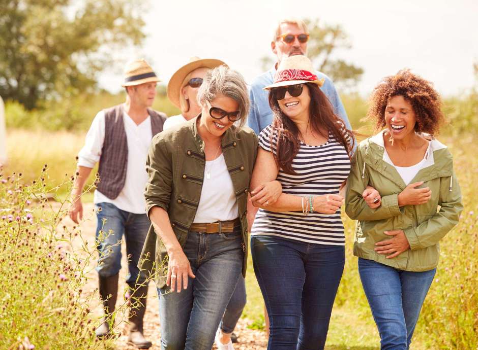 Group of people walking